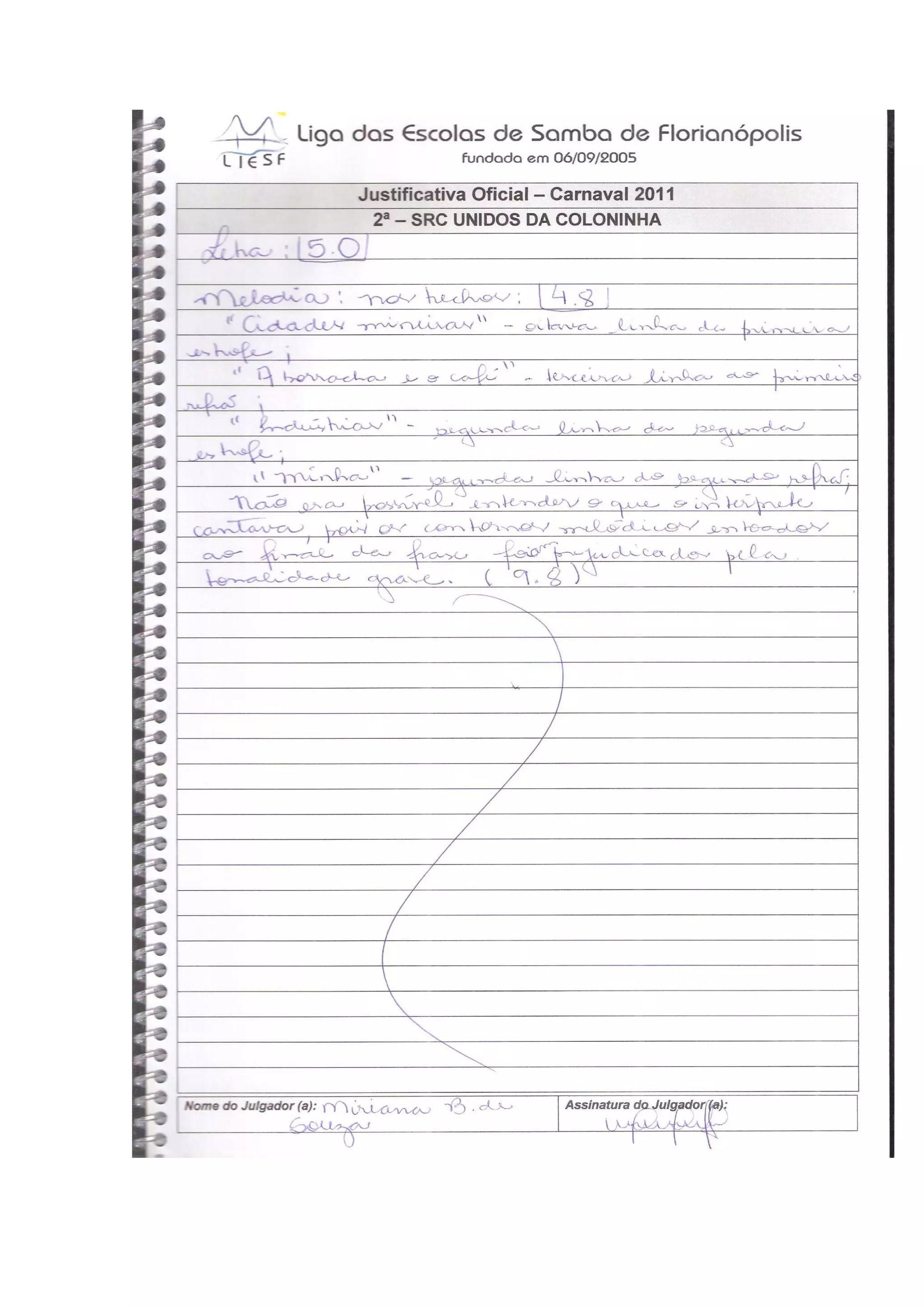 Quesito samba enredo