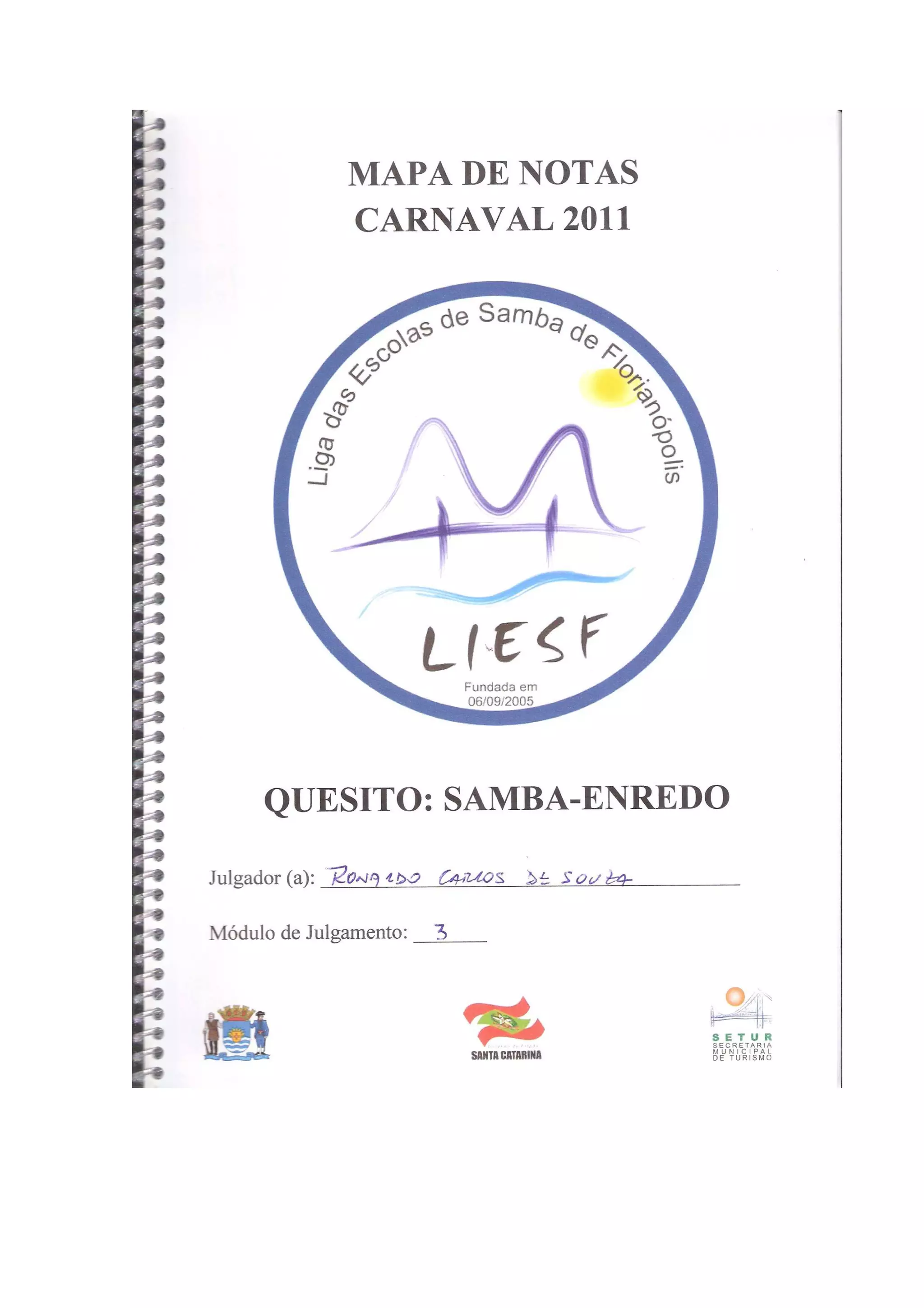 Quesito samba enredo