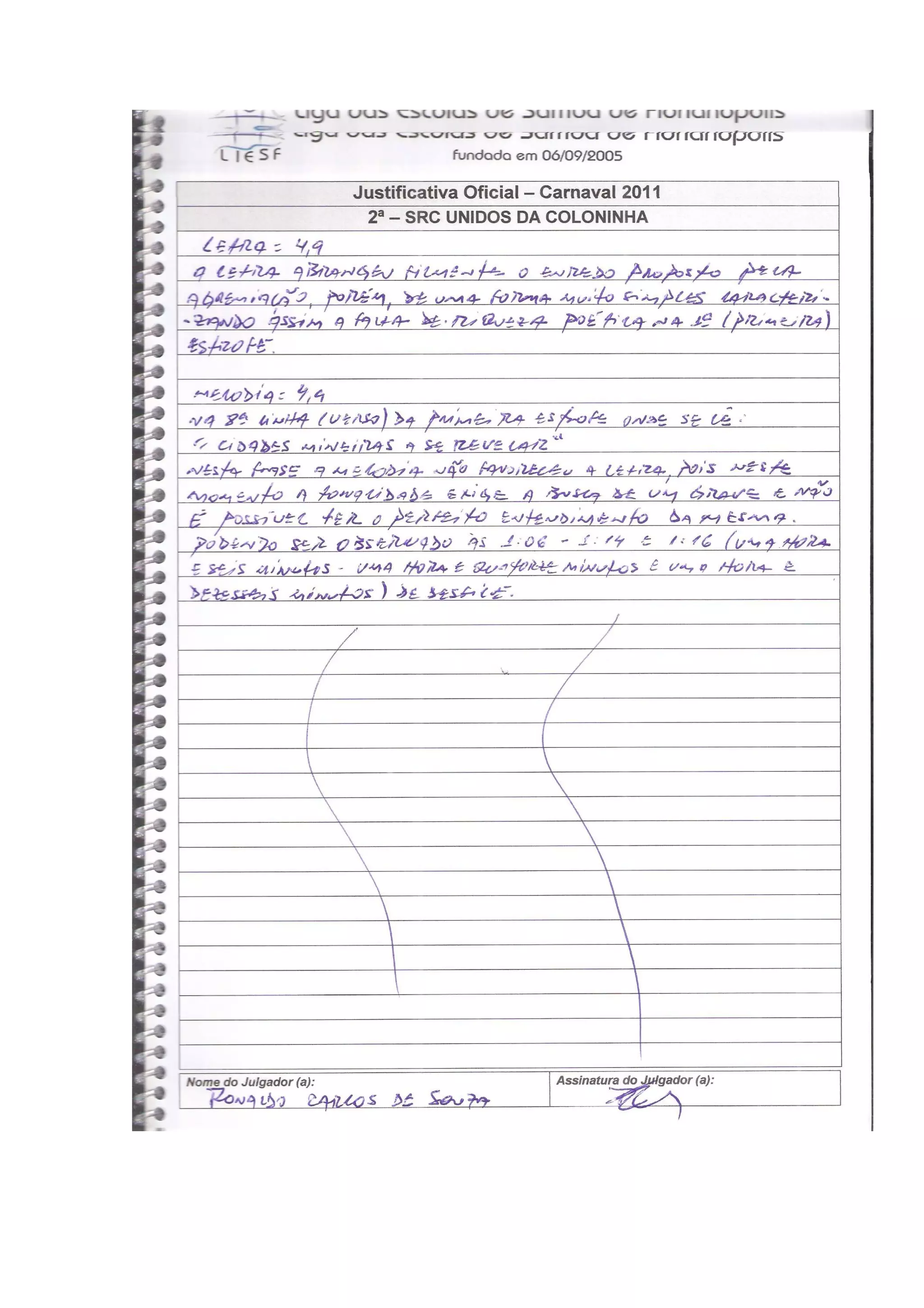 Quesito samba enredo