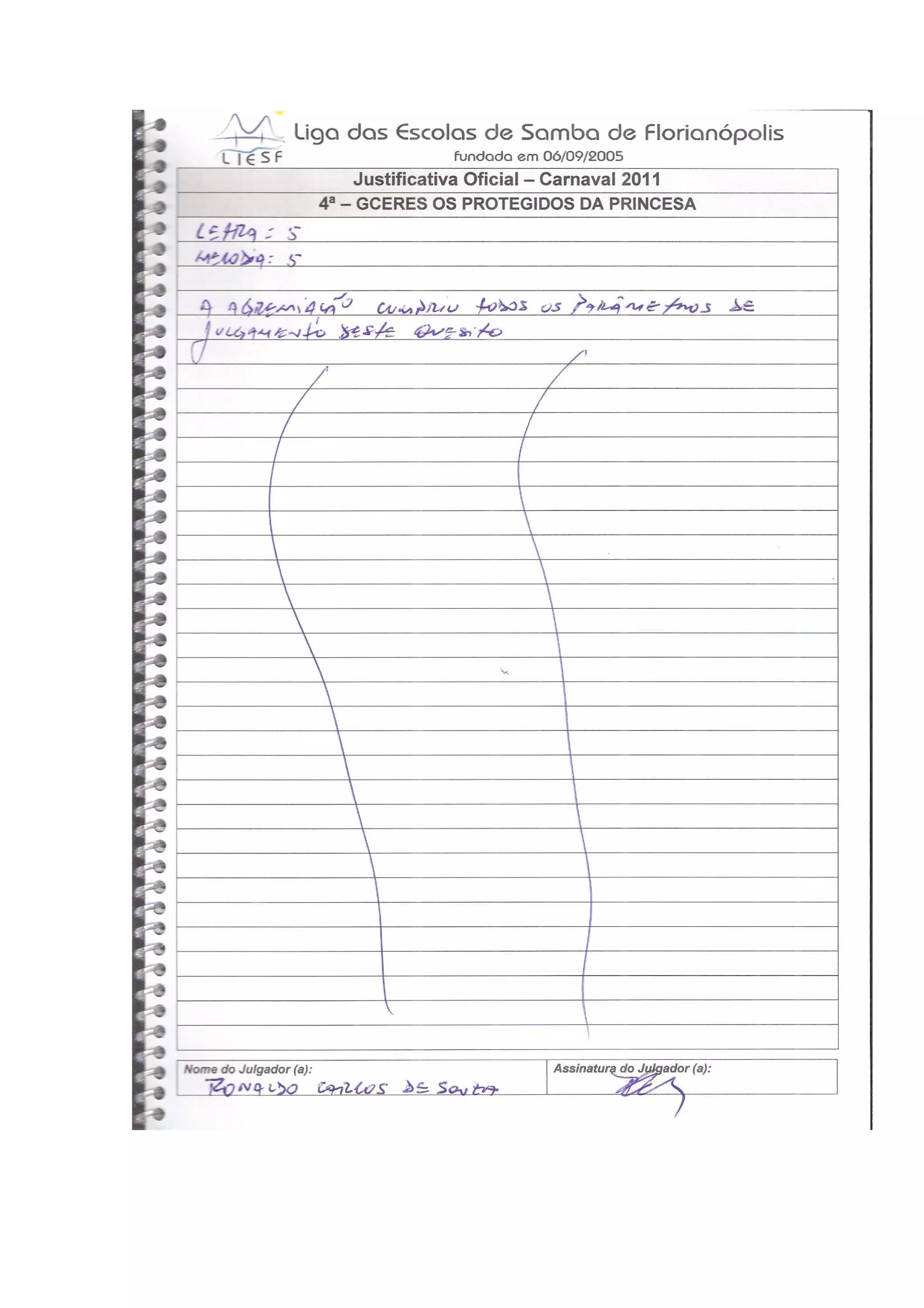 Quesito samba enredo