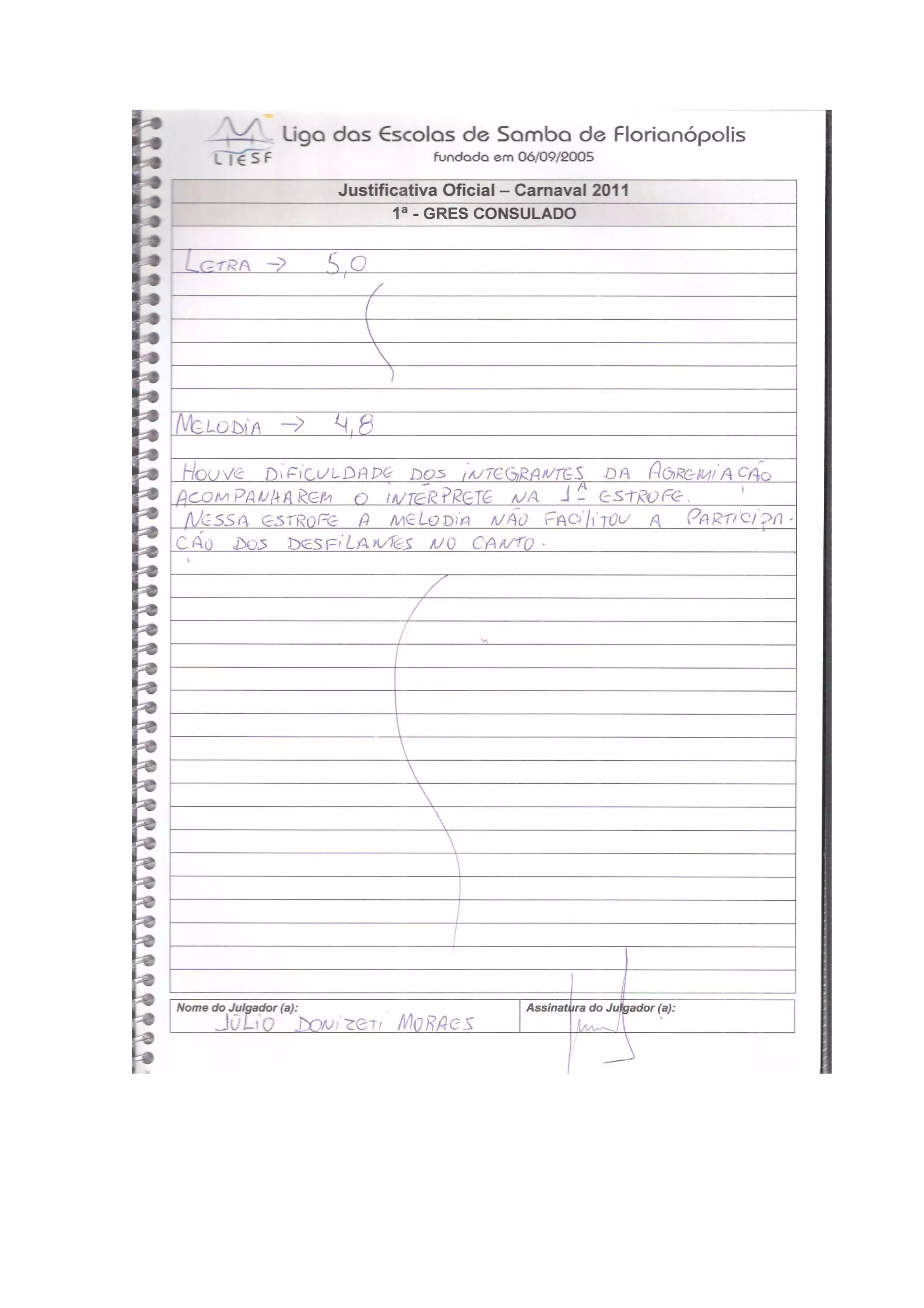 Quesito samba enredo