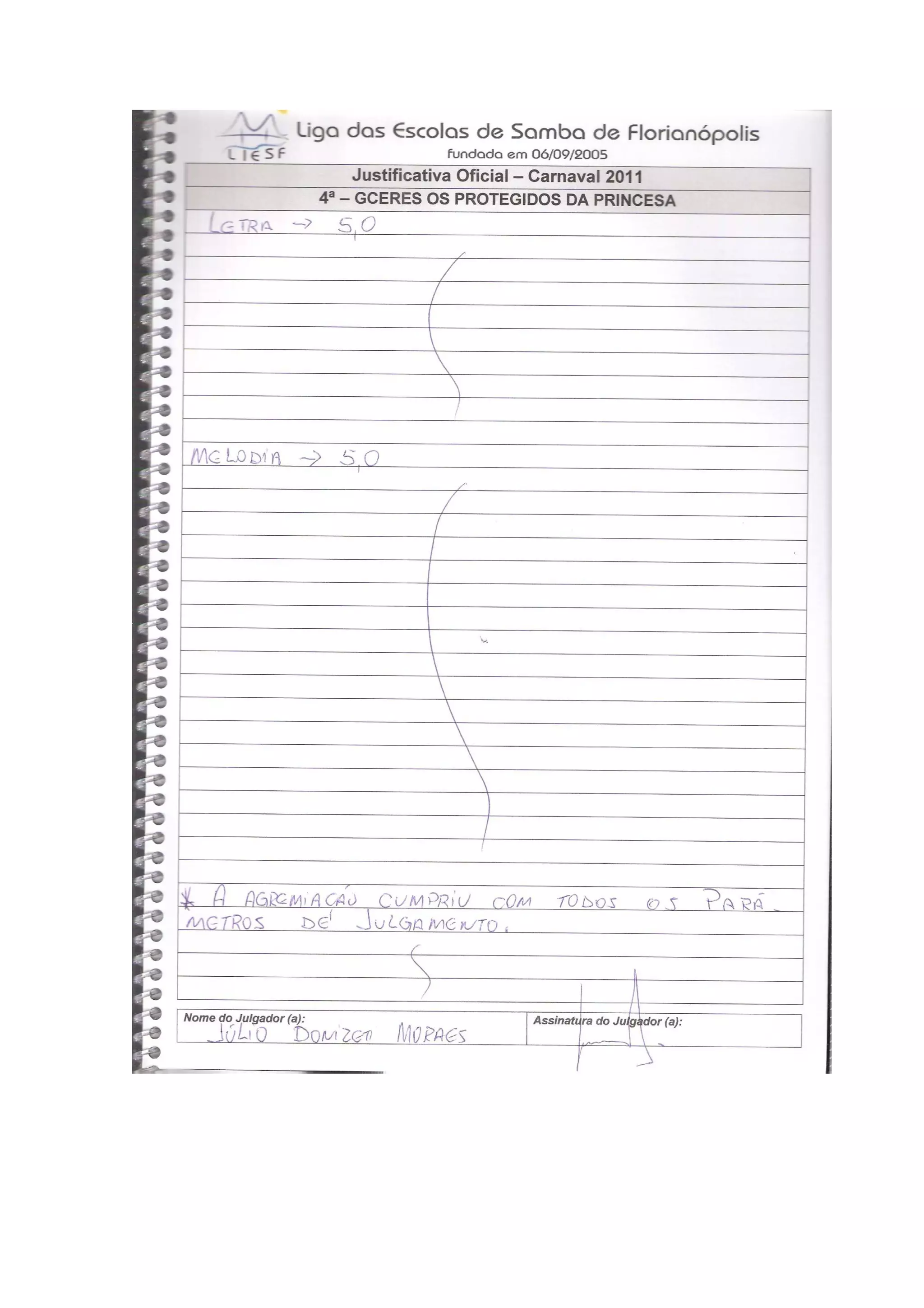 Quesito samba enredo