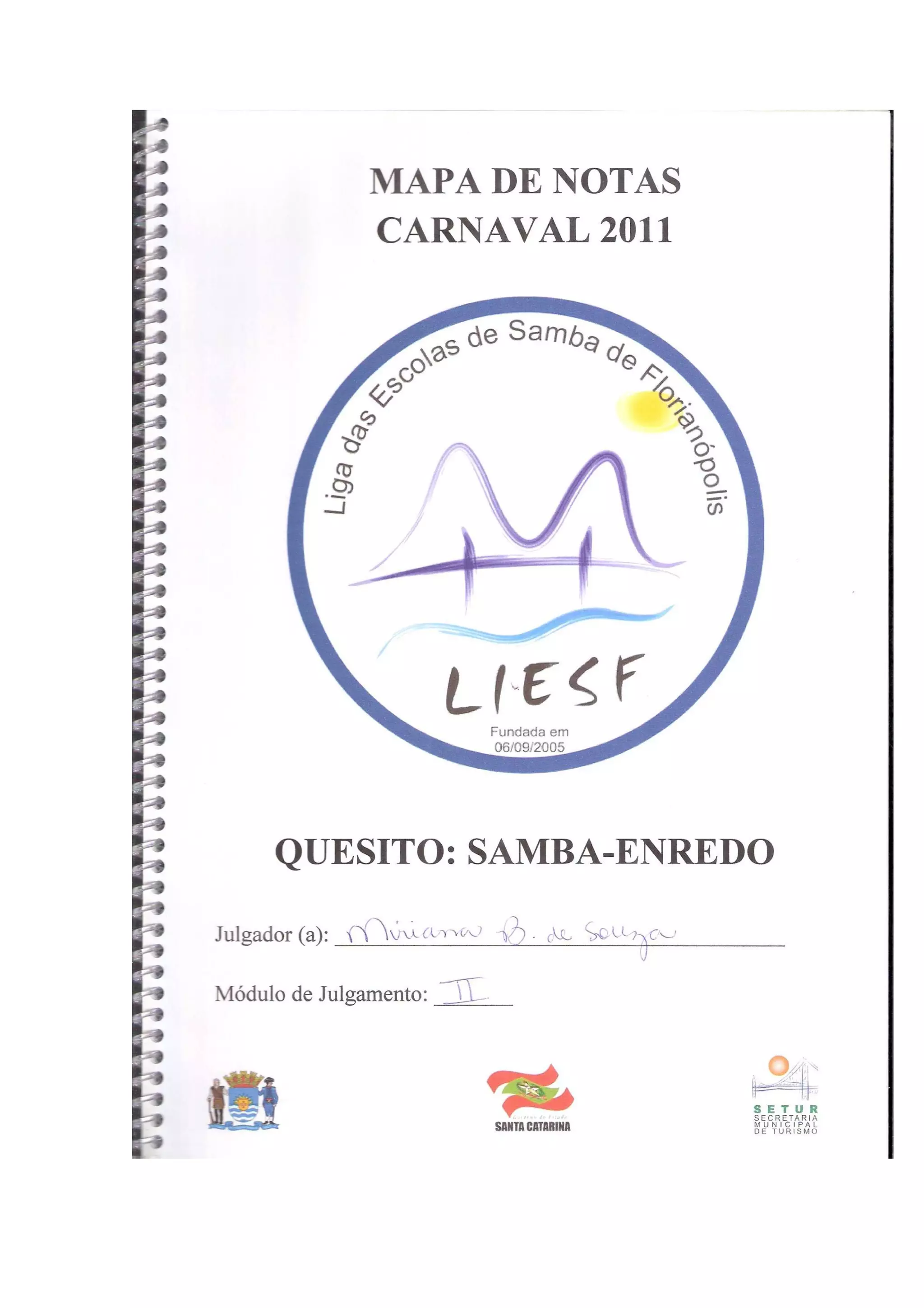 Quesito samba enredo