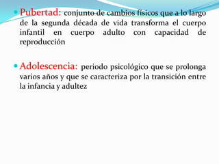 ¿Qué es la adolescencia? | PPT