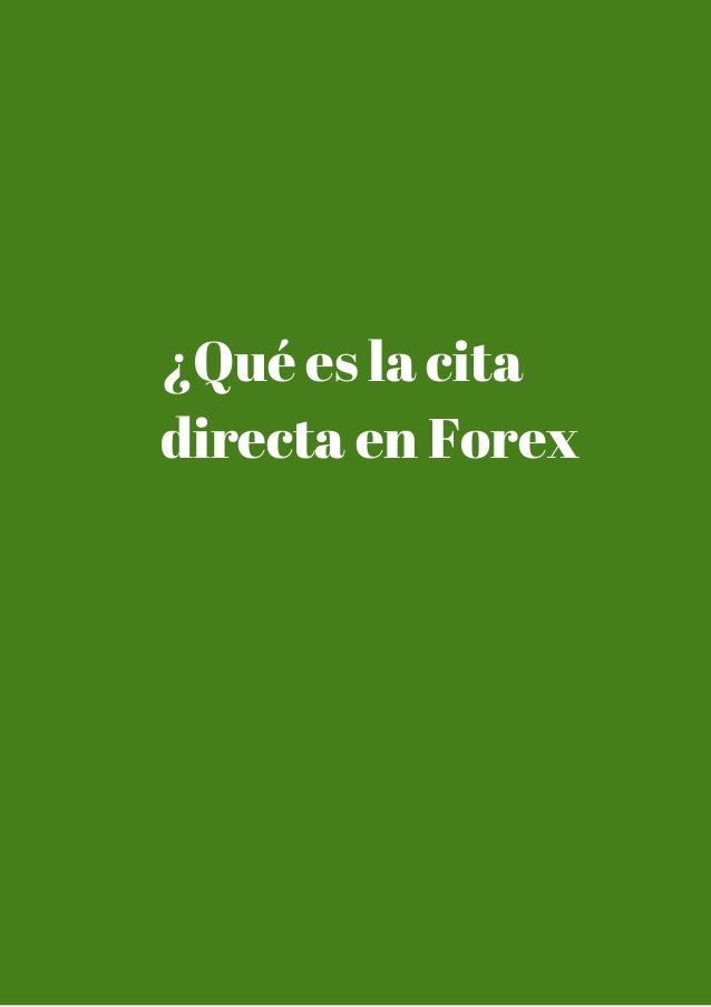 Que es ecn en forex