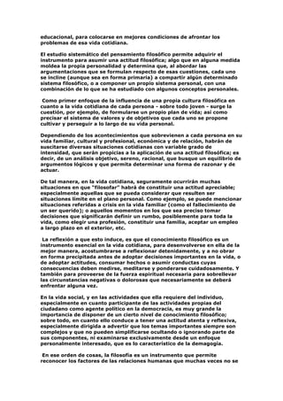 Qué es la filosofía