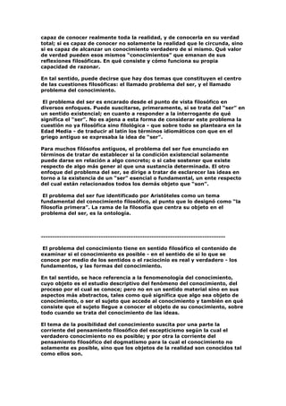 Qué es la filosofía