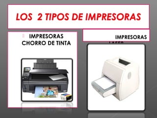 IMPRESORA EN LA ACTUALIDAD
