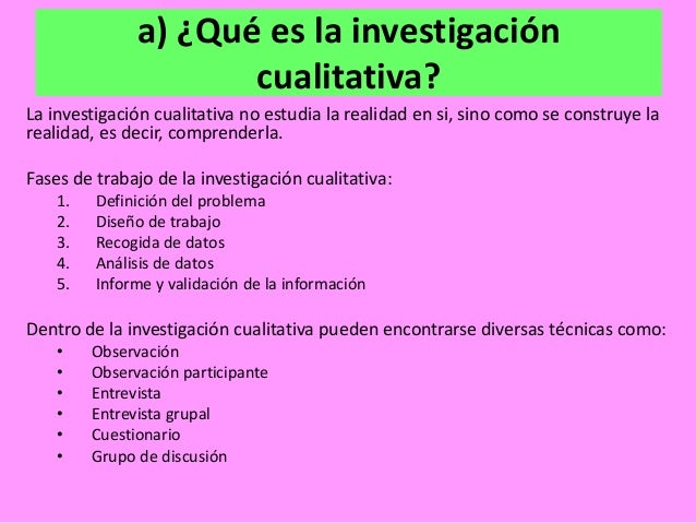 Que Es La Metodologia Dela Investigacion Cualitativa | la investigaci 243 n cualitativa Que Es La Metodologia Dela Investigacion Cualitativa | la investigaci 243 n cualitativa