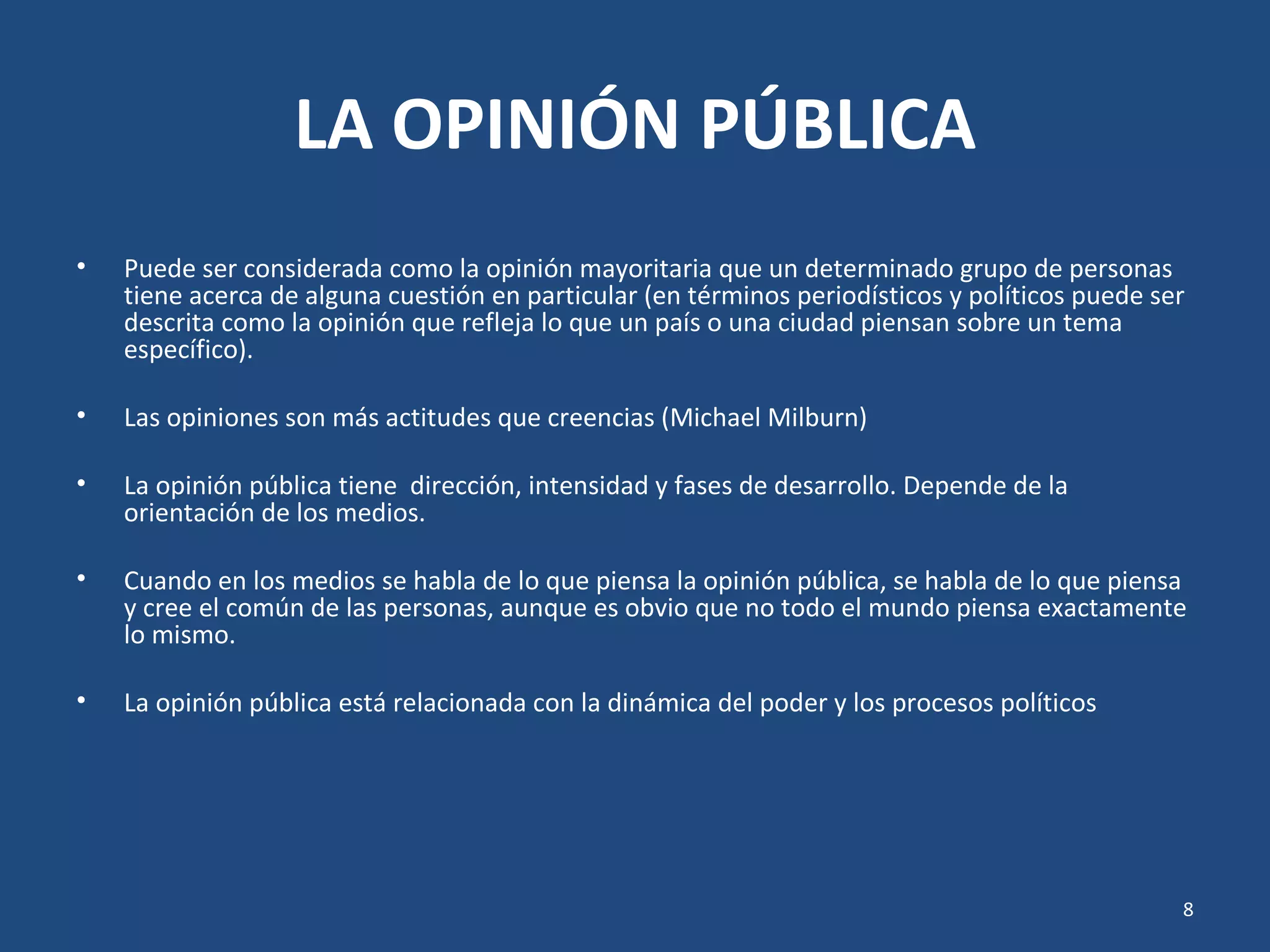Qué es la opinión pública | PPT