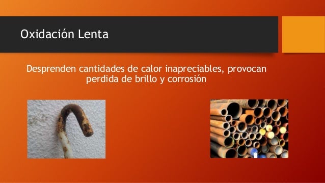 Qué es la oxidación