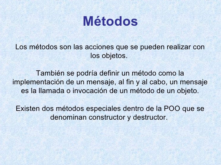 Qué es la poo Qué es la poo