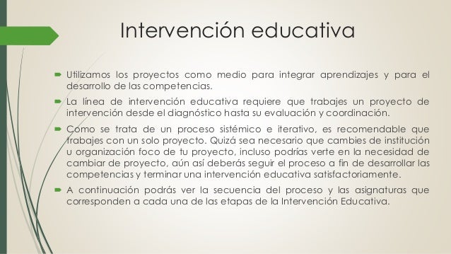 ¿Qué es la propuesta de intervención docente?