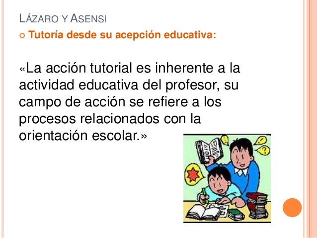 Qué es la tutoría