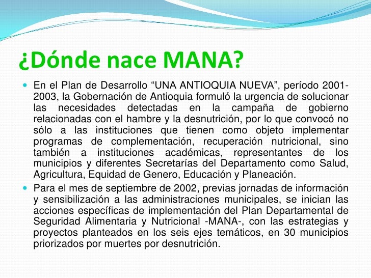 Qu Es MANA