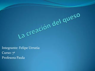 Integrante: Felipe Urrutia
Curso: 7ª
Profesora Paula
 