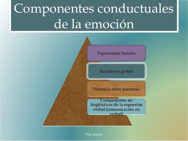 Que son emociones