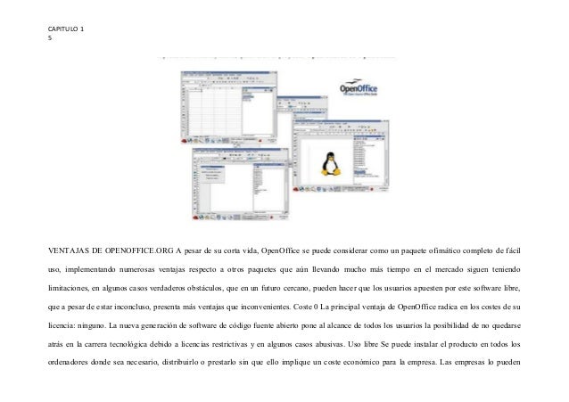 Qu Es Openoffice