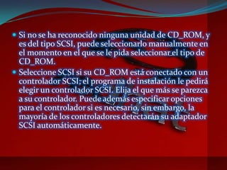 Finalizar la instalaciónSi ha utilizado la interfaz de usuario en modo gráfico (GUI) con anterioridad, este proceso le será muy familiar. Use el ratón para navegar por las pantallas, pulse los botones o rellene los campos de texto. Puede también utilizar las teclas [Tab] e [Intro] para navegar. 