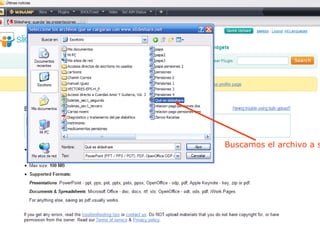 Buscamos el archivo a s
 
