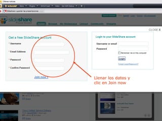 Llenar los datos y
clic en Join now
 