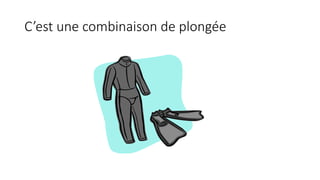 C’est une combinaison de plongée
 