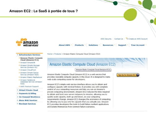 Amazon EC2 : Le SaaS à portée de tous ?
 