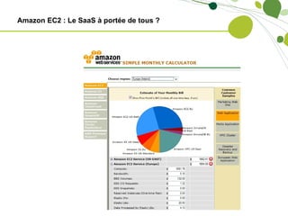 Amazon EC2 : Le SaaS à portée de tous ?
 