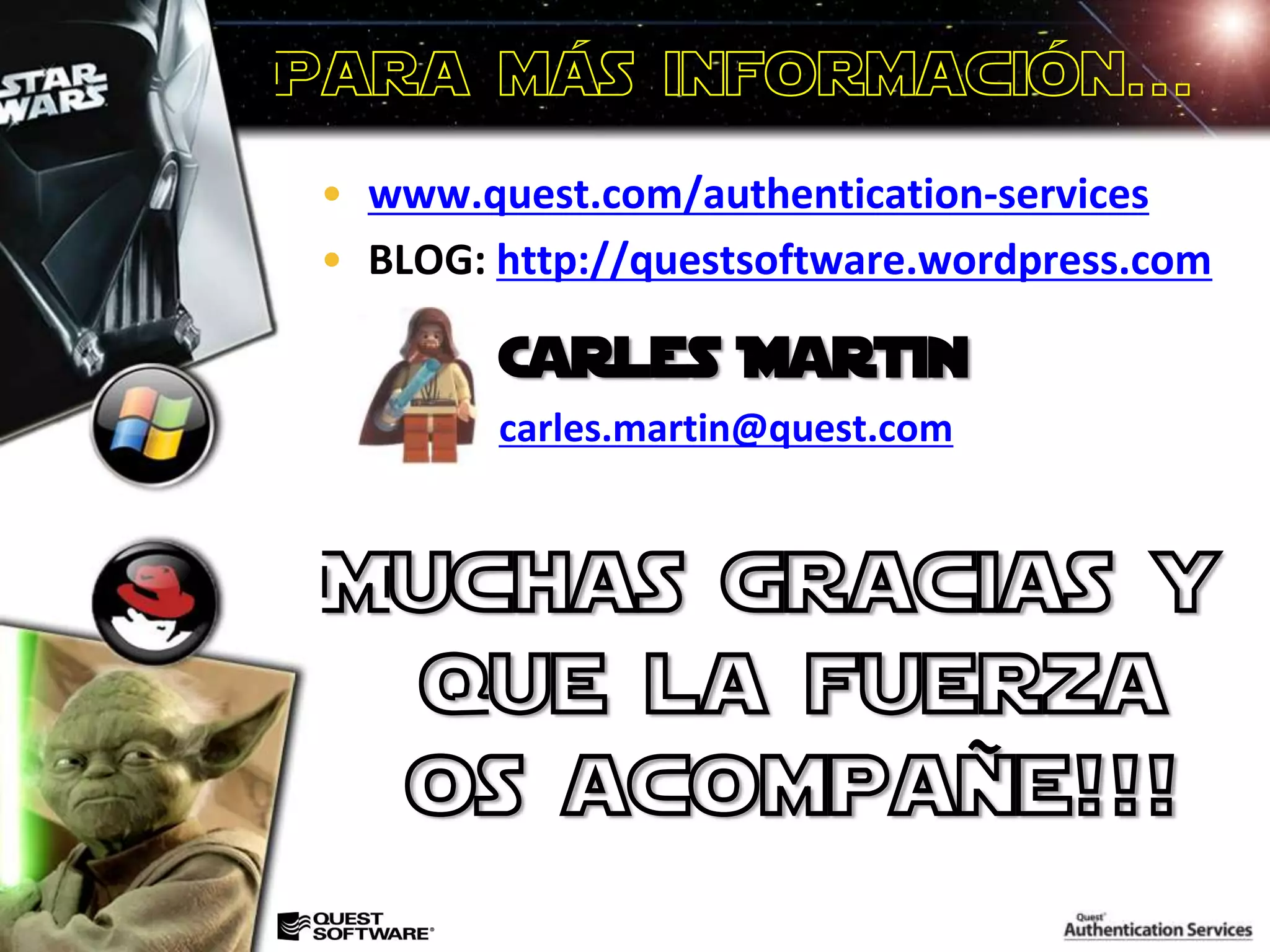 Demasiados sistemas de autenticación