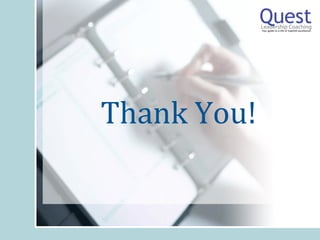 Quest Leadership Coaching Value Proposition