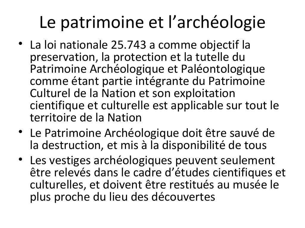 Qu' estce que l' archéologie