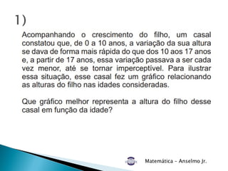 Matemática – Anselmo Jr.
 