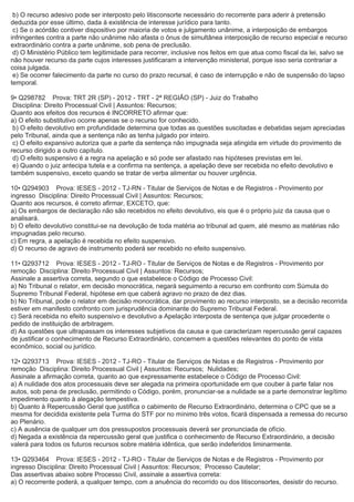 Questões processo civil-recursos