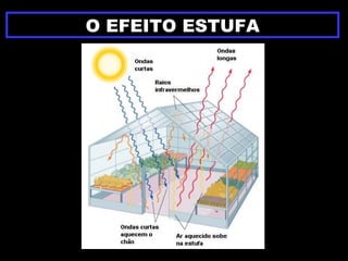 O EFEITO ESTUFA
 