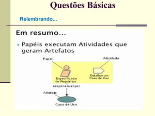 Questões Básicas 
Relembrando... 
 