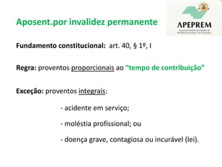 prescriçãoAposentadoria por invalidezde professor