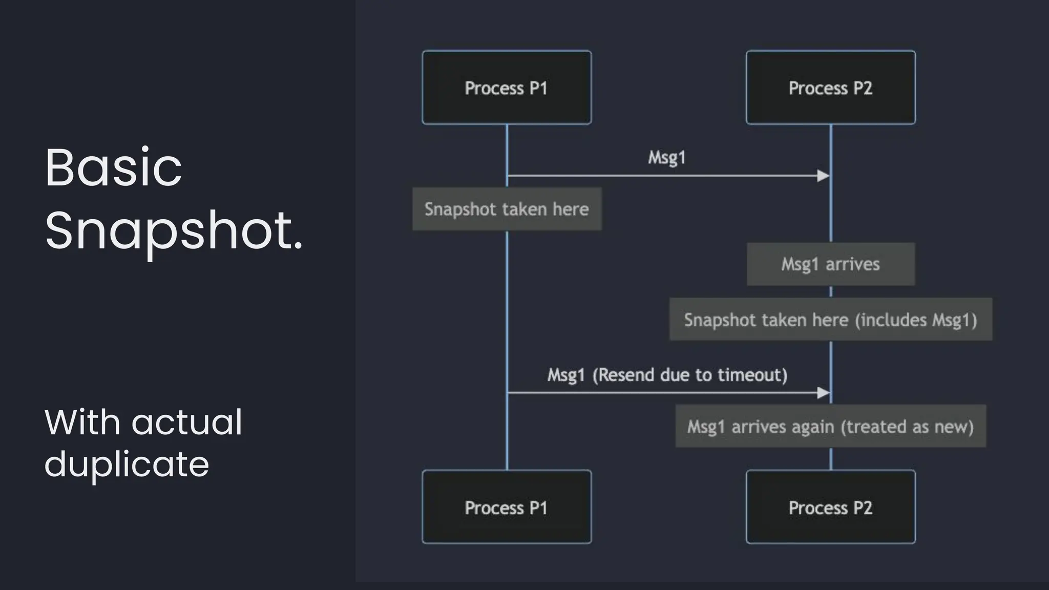 Basic
Snapshot.
With actual
duplicate
 