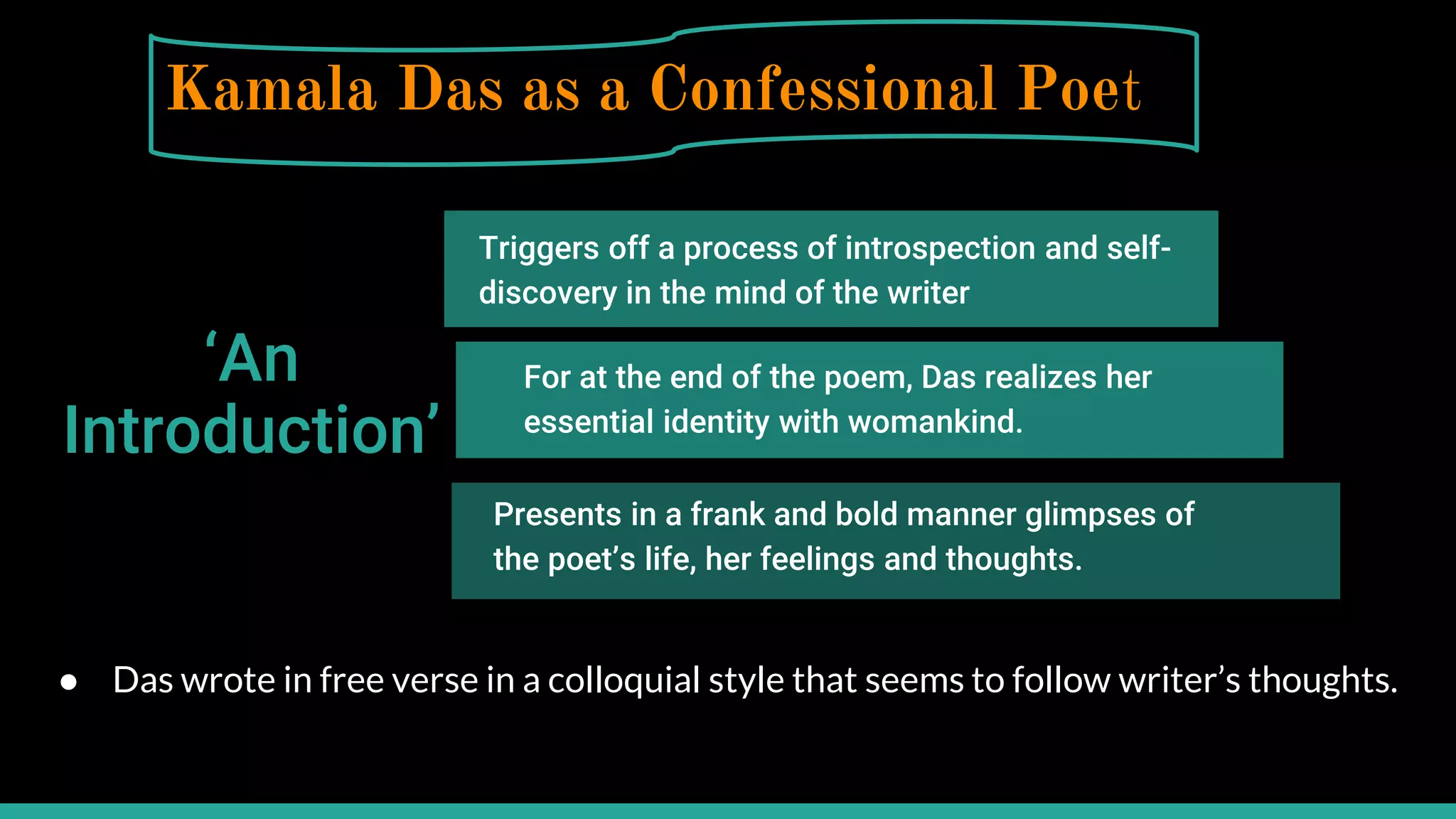 Quest for female identity in Kamala Das PPT