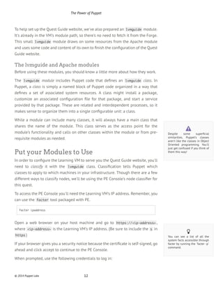 Learn Puppet : Quest Guide for the Learning VM | PDF