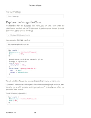 Learn Puppet : Quest Guide for the Learning VM | PDF