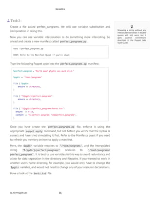 Learn Puppet : Quest Guide for the Learning VM | PDF