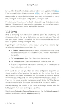 Learn Puppet : Quest Guide for the Learning VM | PDF