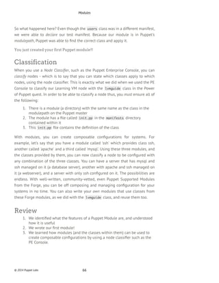Learn Puppet : Quest Guide for the Learning VM | PDF