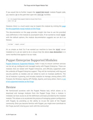 Learn Puppet : Quest Guide for the Learning VM | PDF