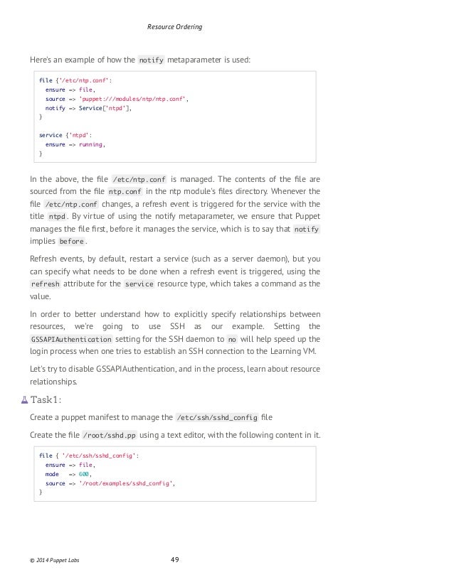 Learn Puppet Quest Guide For The Learning VM