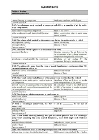 Question bank | PDF