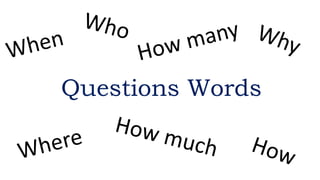 Questions Words
 