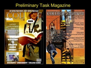 Preliminary Task Magazine
 