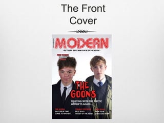 The Front
Cover
 