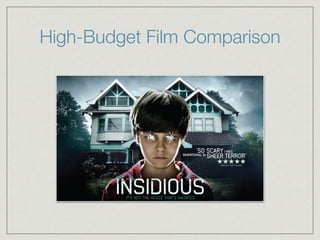 High-Budget Film Comparison
 